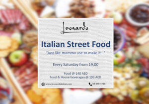 Leonardo Italian Street Food Festival Saturday