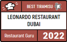 Leonardo Restaurant Dubai Best Tiramisu